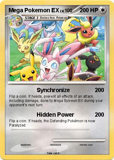 Pokemon Mega Pokemon EX