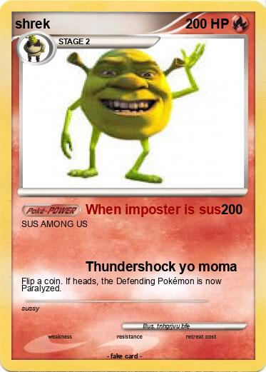 Pokemon shrek