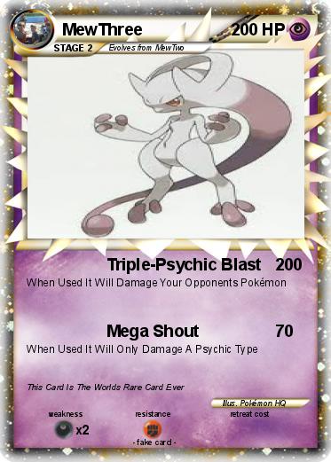 Pokemon MewThree