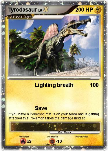 Pokemon Tyrodasaur