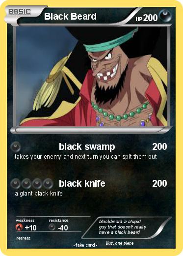 Pokemon Black Beard