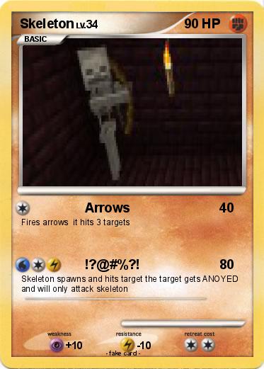 Pokemon Skeleton