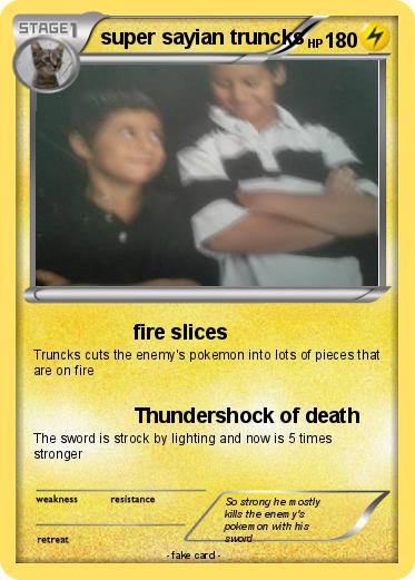 Pokemon super sayian truncks