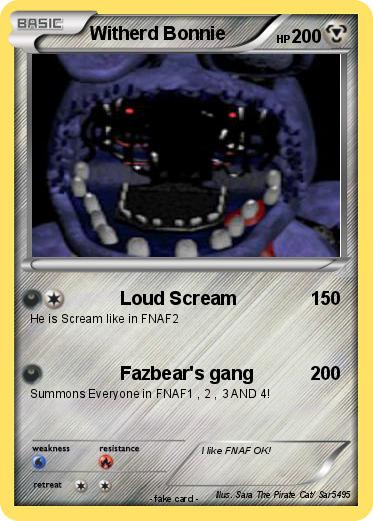 Pokemon Witherd Bonnie