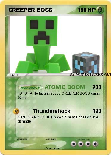 Pokemon CREEPER BOSS