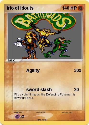 Pokemon trio of idouts