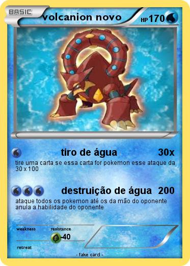 Pokemon volcanion novo