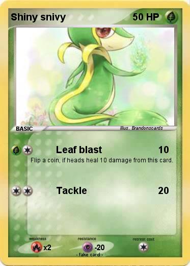 Pokemon Shiny snivy