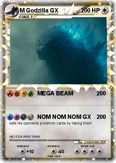 Pokemon M Godzilla GX