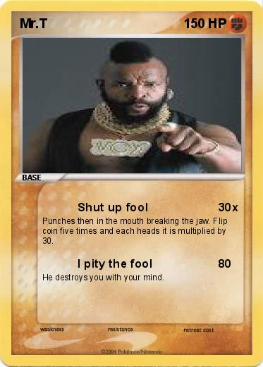 Pokemon Mr.T