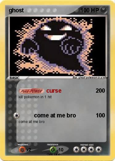 Pokemon ghost