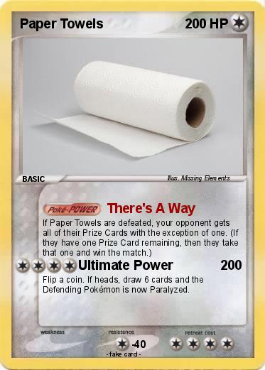 Pokemon Paper Towels