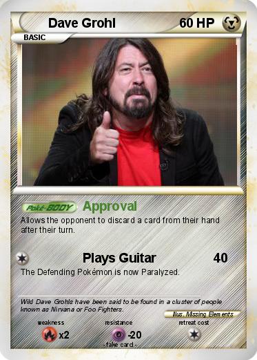 Pokemon Dave Grohl