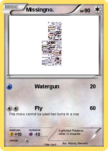 Pokemon Missingno.