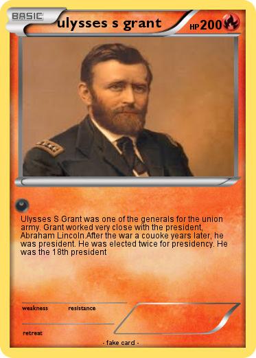 Pokemon ulysses s grant