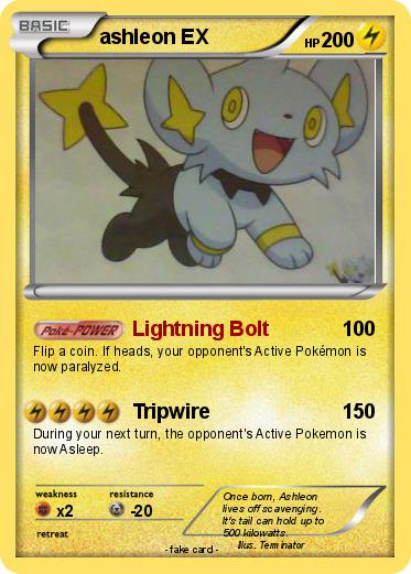 Pokemon ashleon EX