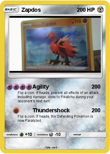 Pokemon Zapdos