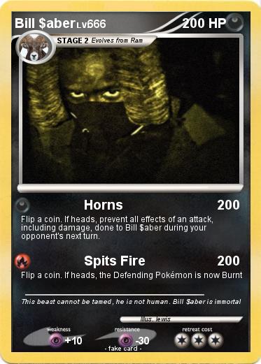 Pokemon Bill $aber
