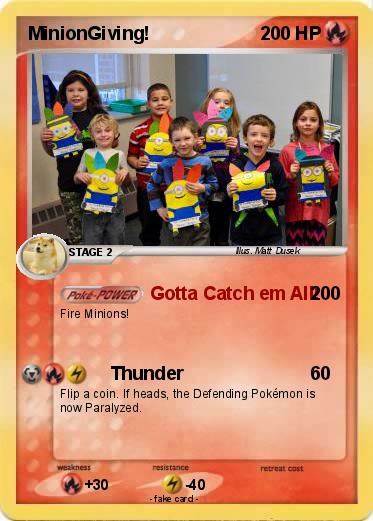 Pokemon MinionGiving!