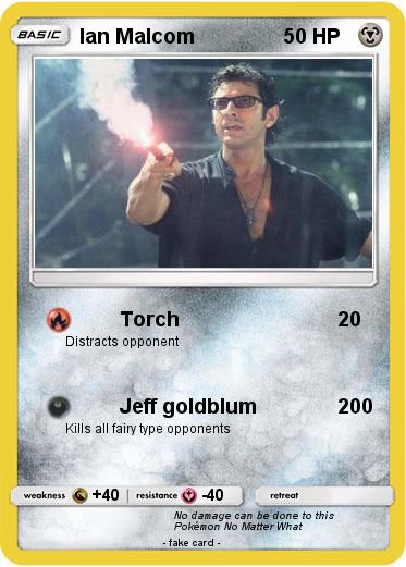 Pokemon Ian Malcom