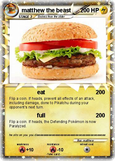 Pokemon matthew the beast