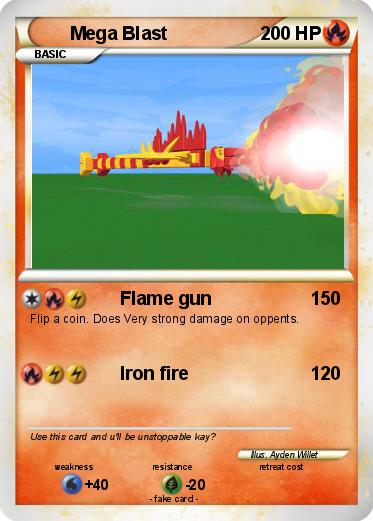 Pokemon Mega Blast