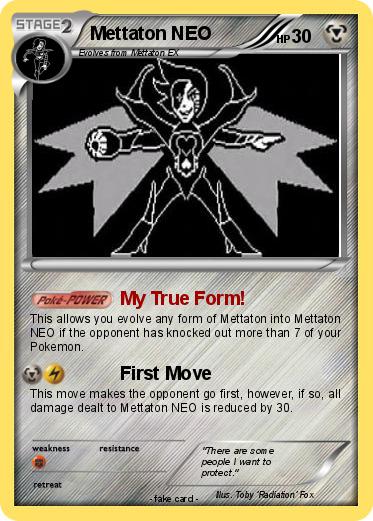 Pokemon Mettaton NEO