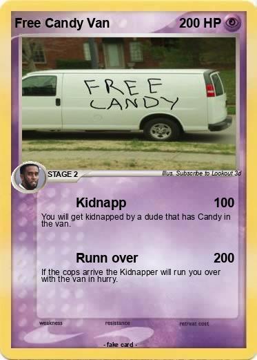 Pokemon Free Candy Van