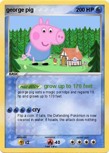 Pokemon george pig
