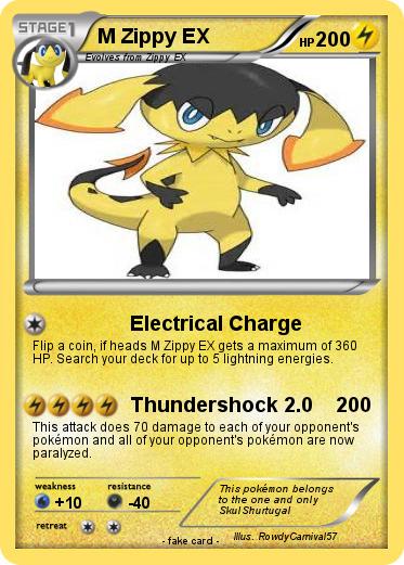 Pokemon M Zippy EX