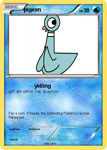 Pokemon pigeon