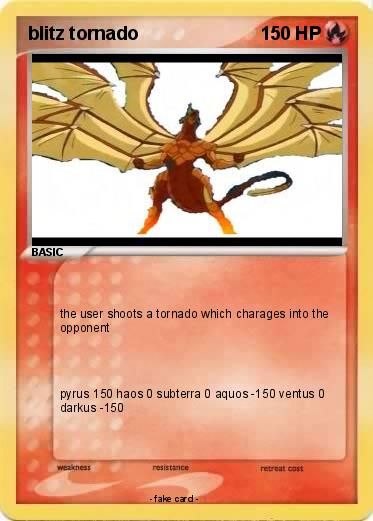 Pokemon blitz tornado