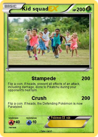 Pokemon Kid squad