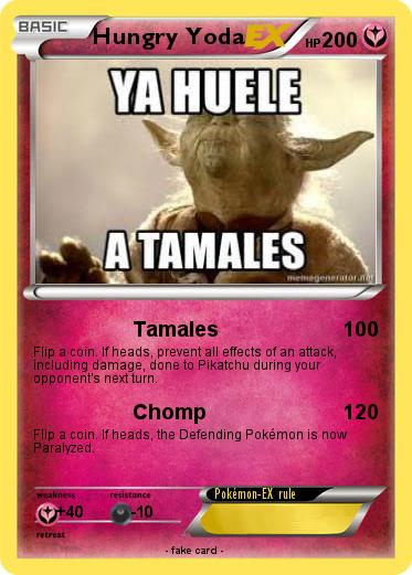 Pokemon Hungry Yoda