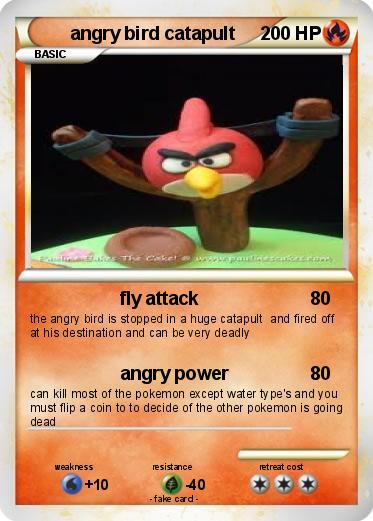 Pokemon angry bird catapult