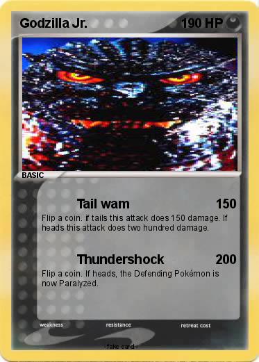 Pokemon Godzilla Jr.