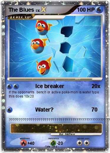Pokemon The Blues