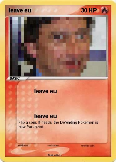 Pokemon leave eu