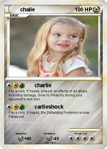 Pokemon chalie