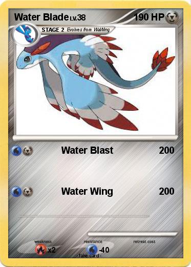 Pokemon Water Blade