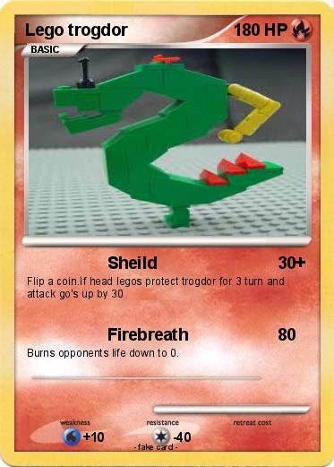 Pokemon Lego trogdor