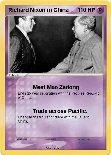 Pokemon Richard Nixon in China