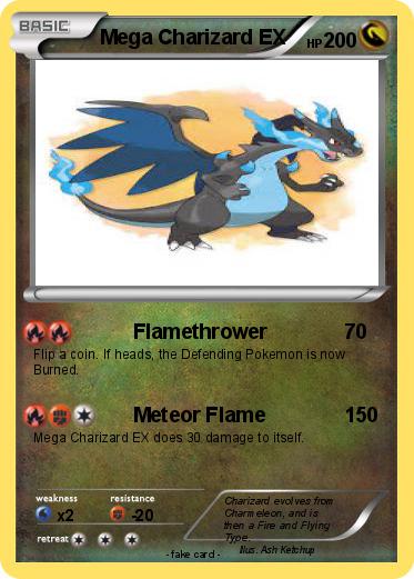 Pokemon Mega Charizard EX