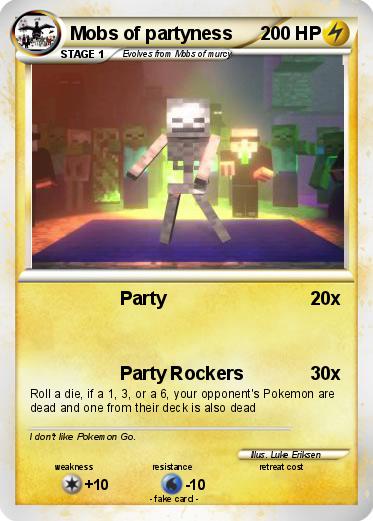 Pokemon Mobs of partyness