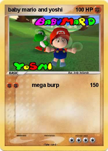 Pokemon baby mario and yoshi