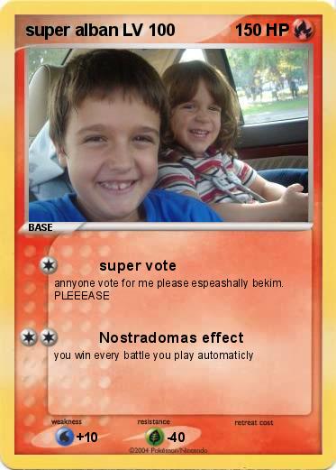Pokemon super alban LV 100