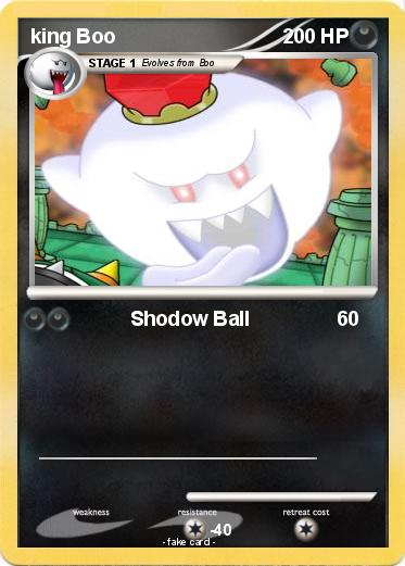 Pokemon king Boo