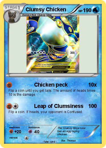 Pokemon Clumsy Chicken