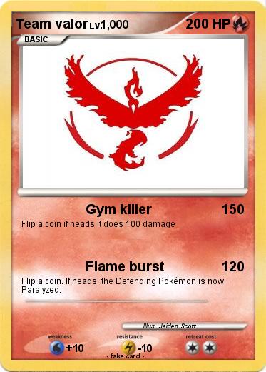 Pokemon Team valor