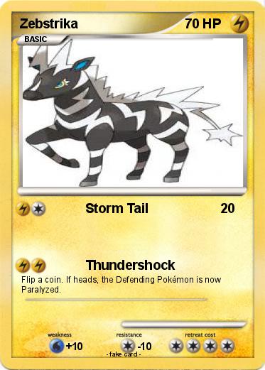 Pokemon Zebstrika
